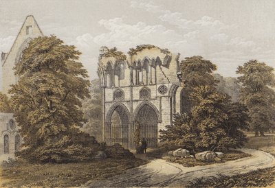 Dryburgh Abbey von English School